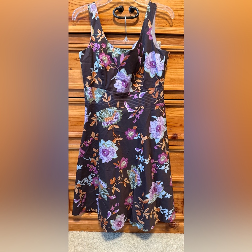 Vintage Donna Ricco Floral Midi Dress Size 12